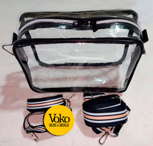 bandolera cristal
