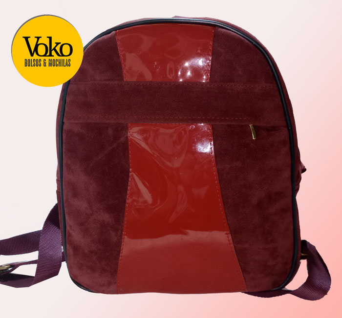 MOCHILA URBANA CUERO ECOLOGICO